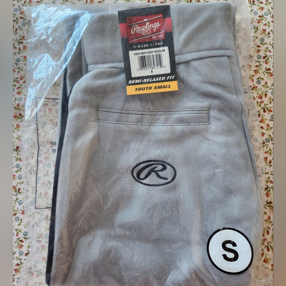 Rawlings Semi-Relaxed Fit Youth Baseball Pants